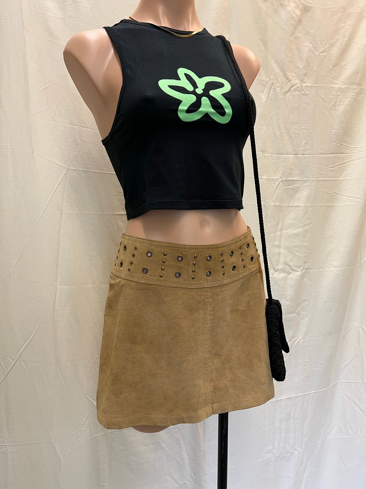 70’s Suede Mini Skirt