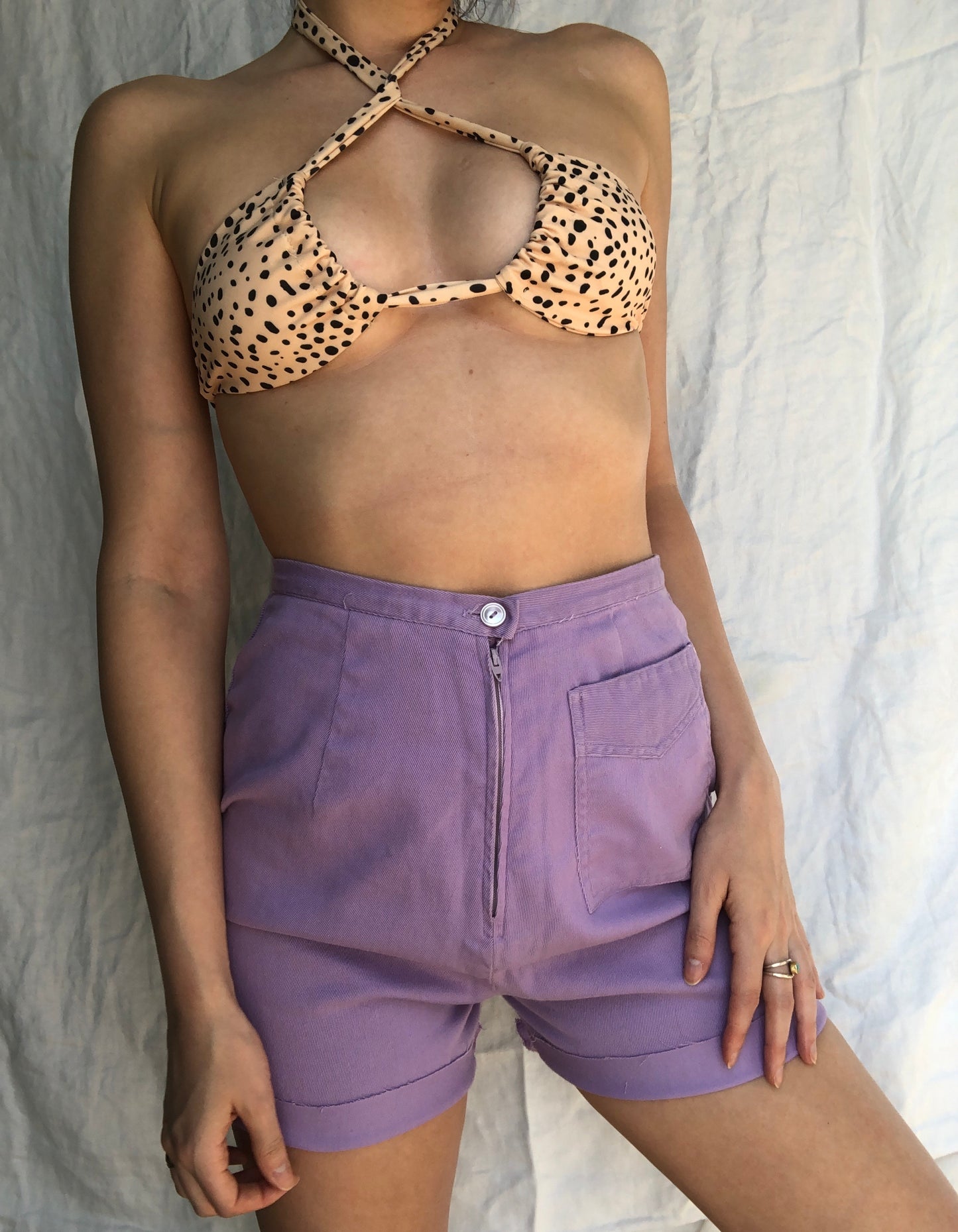 Lusting for Lavender Shorts