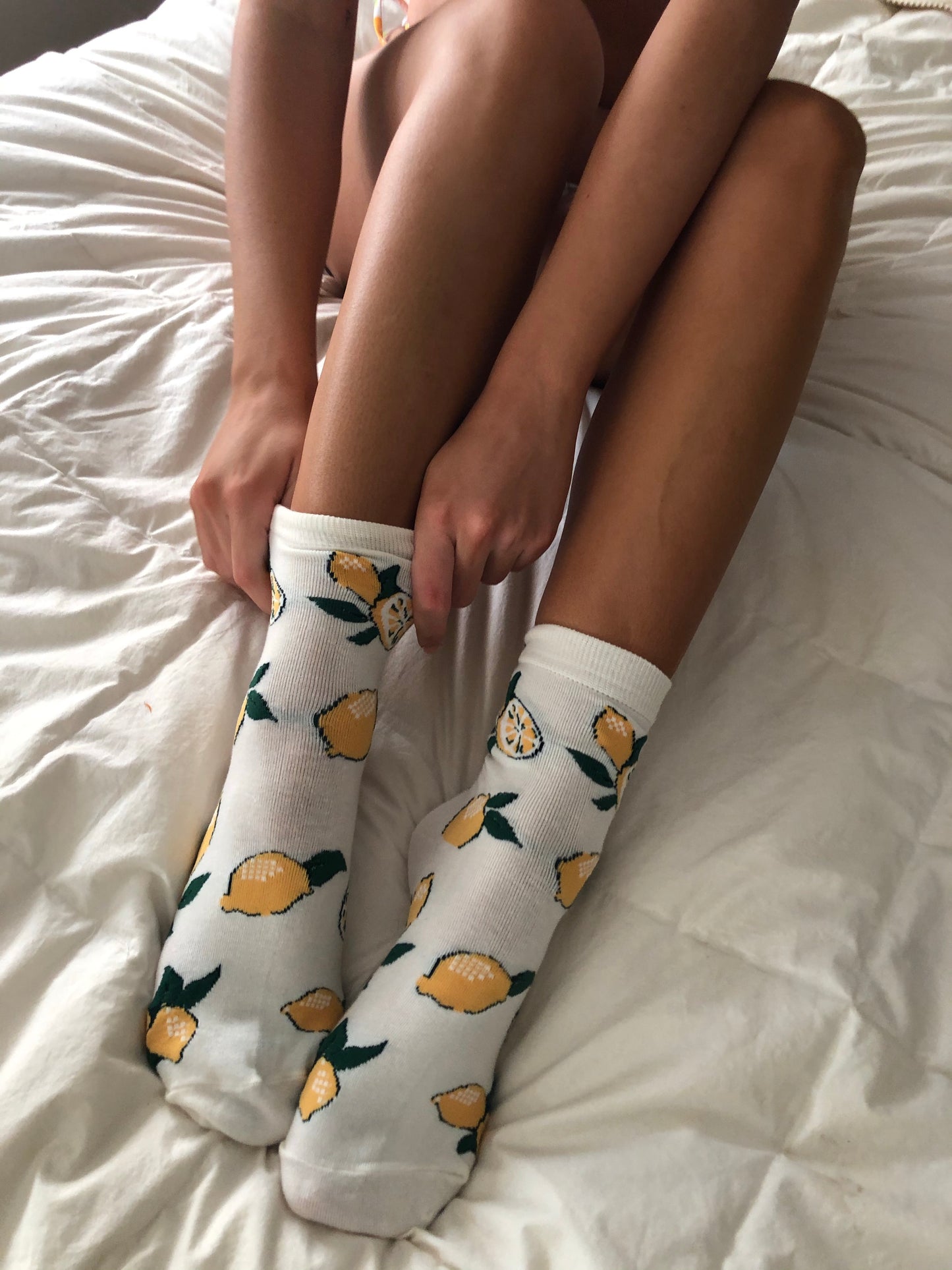 Lemon Drop Socks