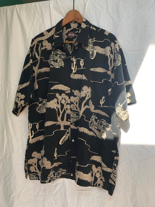 Desert Roads Harley Shirt